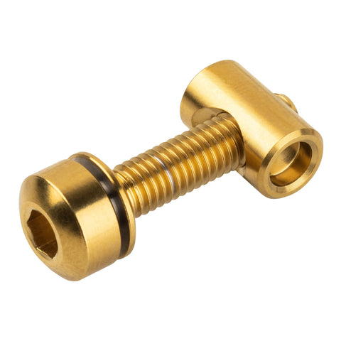 Wolf Tooth Seatpost Clamp Titanium Bolt Gold / One Size