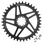 Wolf Tooth Direct Mount Round Chainring for SRAM 8-Bolt Drop Stop B / Standard (45mm Chainline)