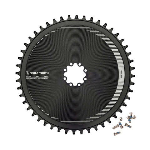 Wolf Tooth Direct Mount Aero Chainring for SRAM 8-Bolt 48T /