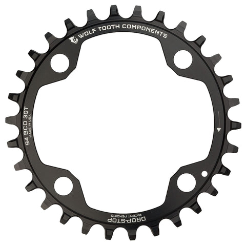 Wolf Tooth 94 BCD SRAM X01, X1,GX, NX Crankset Chainring Drop Stop A / 30T