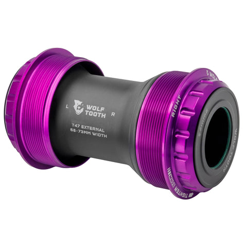 Wolf Tooth T47 Bottom Bracket Purple / 24mm