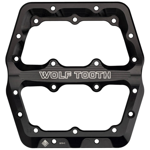 Wolf Tooth Waveform Pedals Body Black / Right Pedal - Small