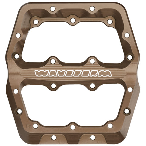 Wolf Tooth Waveform Pedals Body Brown / Right Pedal - Large