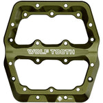 Wolf Tooth Waveform Pedals Body Green / Left Pedal - Large