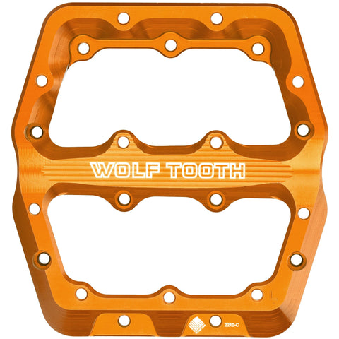 Wolf Tooth Waveform Pedals Body Orange / Left Pedal - Small