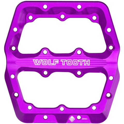 Wolf Tooth Waveform Pedals Body Purple / Left Pedal - Large