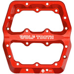 Wolf Tooth Waveform Pedals Body Red / Left Pedal - Large