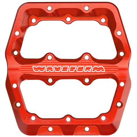 Wolf Tooth Waveform Pedals Body Red / Right Pedal - Large