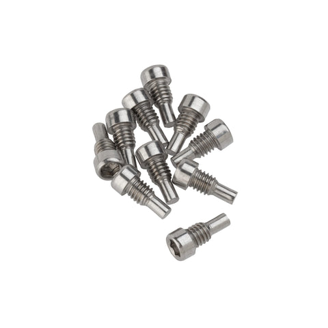 Wolf Tooth Waveform Pedals 4.5mm Pins Silver / Set of 10