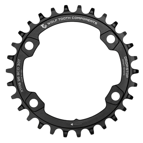 Wolf Tooth 96 BCD Chainring for Shimano XT M8000 and SLX M7000 / Drop Stop A