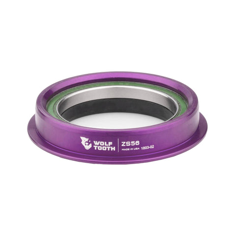 Wolf Tooth Premium Zero Stack Headset Ultraviolet Purple / Lower ZS56/40