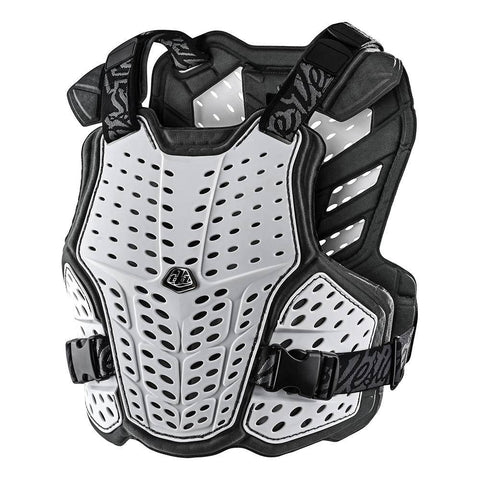 Troy Lee Designs Rockfight Youth Chest Protector White / One Size