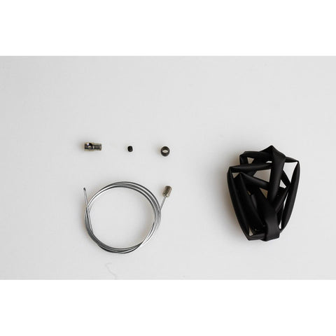 Tubing guide kit with shrink-wrap tubing