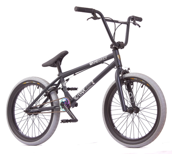 KHE COPE AM BMX Bike 20in Wheels 10.9kg Black Scuff Wheels