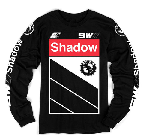 Shadow DTM L/S T-Shirt - Black