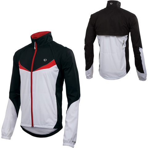 Men's ELITE Barrier Convertible Jacket, Black/White, Size S