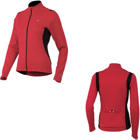 Women's Sugar Thermal Jersey, Crimson, Size S