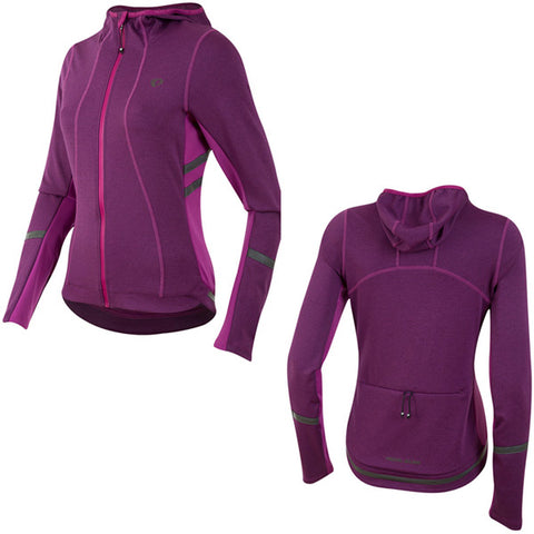 Women's ELITE Escape Thermal Hoody, Wineberry, Size M