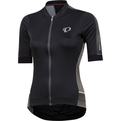 Women's ELITE Pursuit Speed SS Jersey, Black Diffuse, Size XL