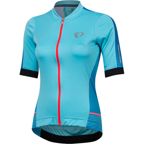 Women's ELITE Pursuit Speed SS Jersey, Aqua Blue Diffuse, Size XL