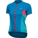 Women's SELECT Pursuit SS Jersey, Atomic Blue/Aqua Blue Diffuse, Size L