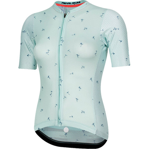 Women's PRO Mesh Jersey, Glacier/Navy Wish, Size L