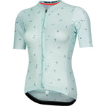 Women's PRO Mesh Jersey, Glacier/Navy Wish, Size M