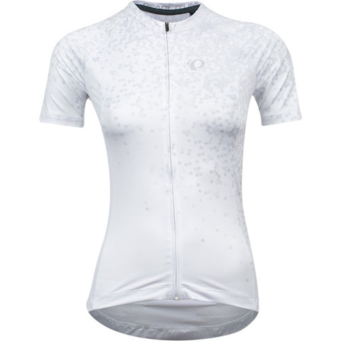 Women's Interval Jersey, White/Fog Hex, Size S