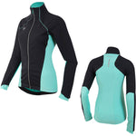 Women's Pursuit Softshell Jacket, Black/Aqua Mint, Size XS