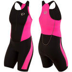 Women's SELECT Pursuit Tri Suit, Black/Screaming Pink, Size M