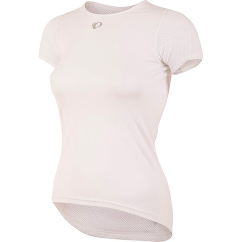 Women's Transfer SS Baselayer, White, Size S