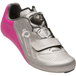 Women's ELITE Road v5, Silver/Pink Glo, Size 38