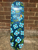 Krooked Team Wild Style Flowers Deck - (skateboard deck)