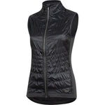 Women's Boulevard Merino Gilet, Black/Grey, Size S