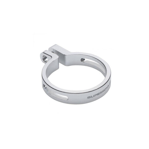 SUPERNOVA Seat Post Clamp 31.6 mm for Tail Light, silver
