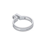 SUPERNOVA Seat Post Clamp 27.2 mm for Tail Light, silver
