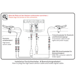 SUPERNOVA Y-cable M99 Pro for brake signal and high beam