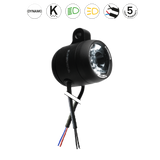 SUPERNOVA E3 Pure 3 – upside-down dynamo light - Black ()