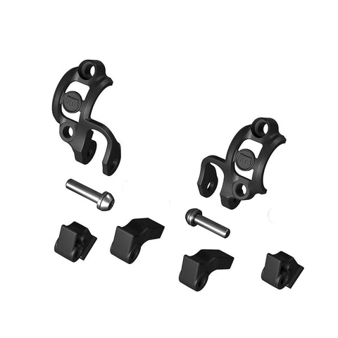 Handlebar clamp Shiftmix 1+2 for Shimano I-Spec I+II, black (1x left, 1x right)