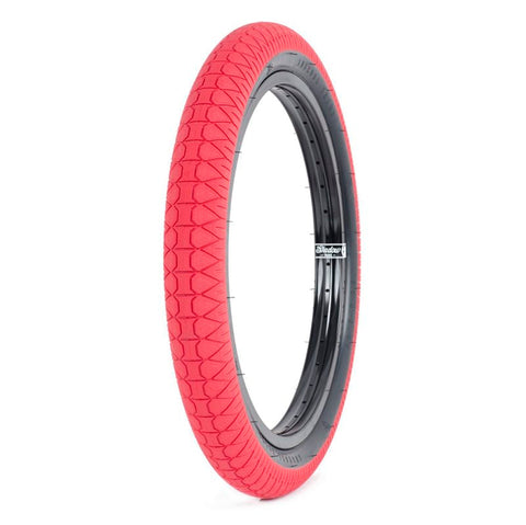 Subrosa Designer Tyre - Red With Black Sidewall 2.40"