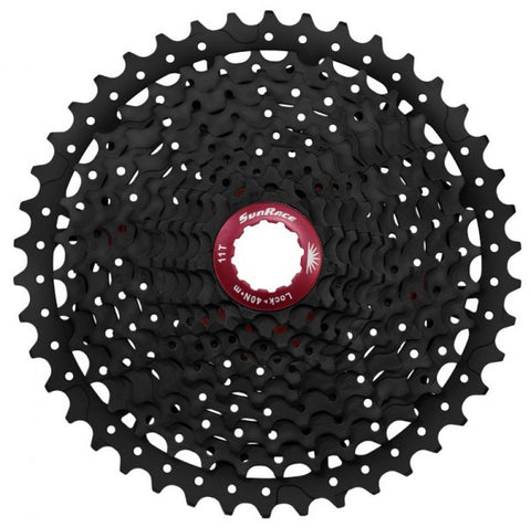 Sunrace 11-Speed 11-42T Cassette : Black