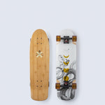 Cruiser Arbor Pocket Rocket Bamboo 'Zoe Keller' 27" White - Chez vous Cruiser Arbor Pocket Rocket Bamboo 'Zoe Keller' 27" White - Chez vous