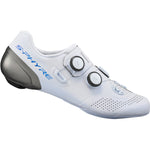 S-PHYRE RC9 (RC902) SPD-SL Shoes, White, Size 44 Wide