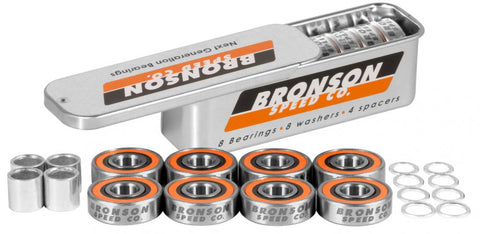 Bronson Speed - G3 Precision Skateboard Skate 608 Bearings (pack of 8) (skateboard bearings)