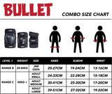 Bullet ADULT Triple Pad Set - Skateboard Protective Set