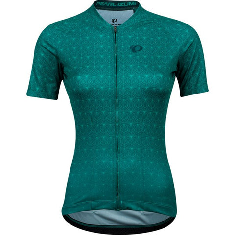 Women's Attack Jersey, Alpine Green/Malachite Deco, Size M