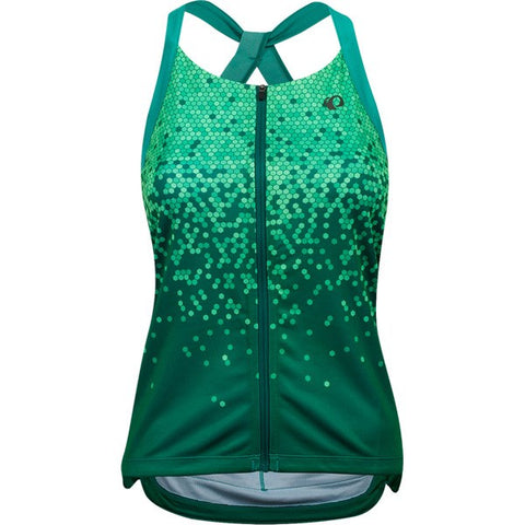 Women's Sugar Sleeveless Jersey, Malachite/Alpine Green Hex, Size XL