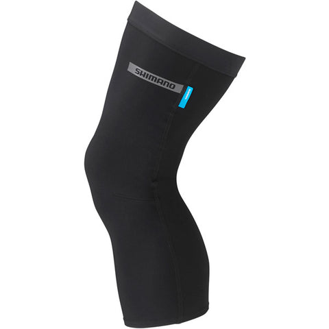 Unisex Shimano Knee Warmer, Black, Size L