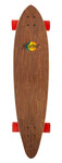 D Street Pintail Malibu Pintail Longboard Cruiser - (skateboard complete)