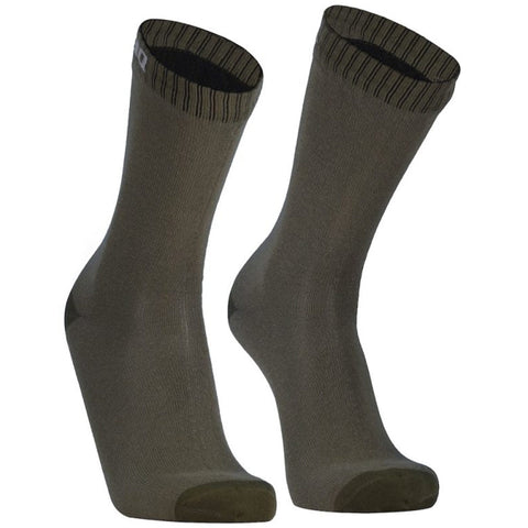 Dexshell - Ultra Thin Crew Socks  Olive Green - XL